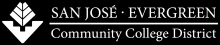 SJECCD Logo Type Long White Text White Symbol
